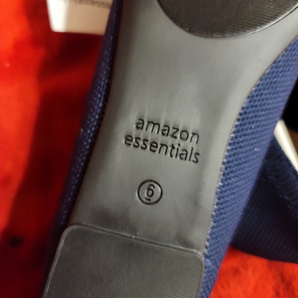 NWT WOMENS KNIT BALLET FLAT SIZE 6 NAVY BLUE - Picture 12 of 12